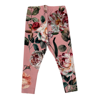 Metsola leggings, flowers | 86/92cm
