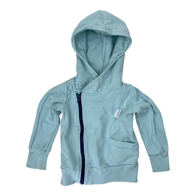 Gugguu zipper hoodie, light blue | 92cm