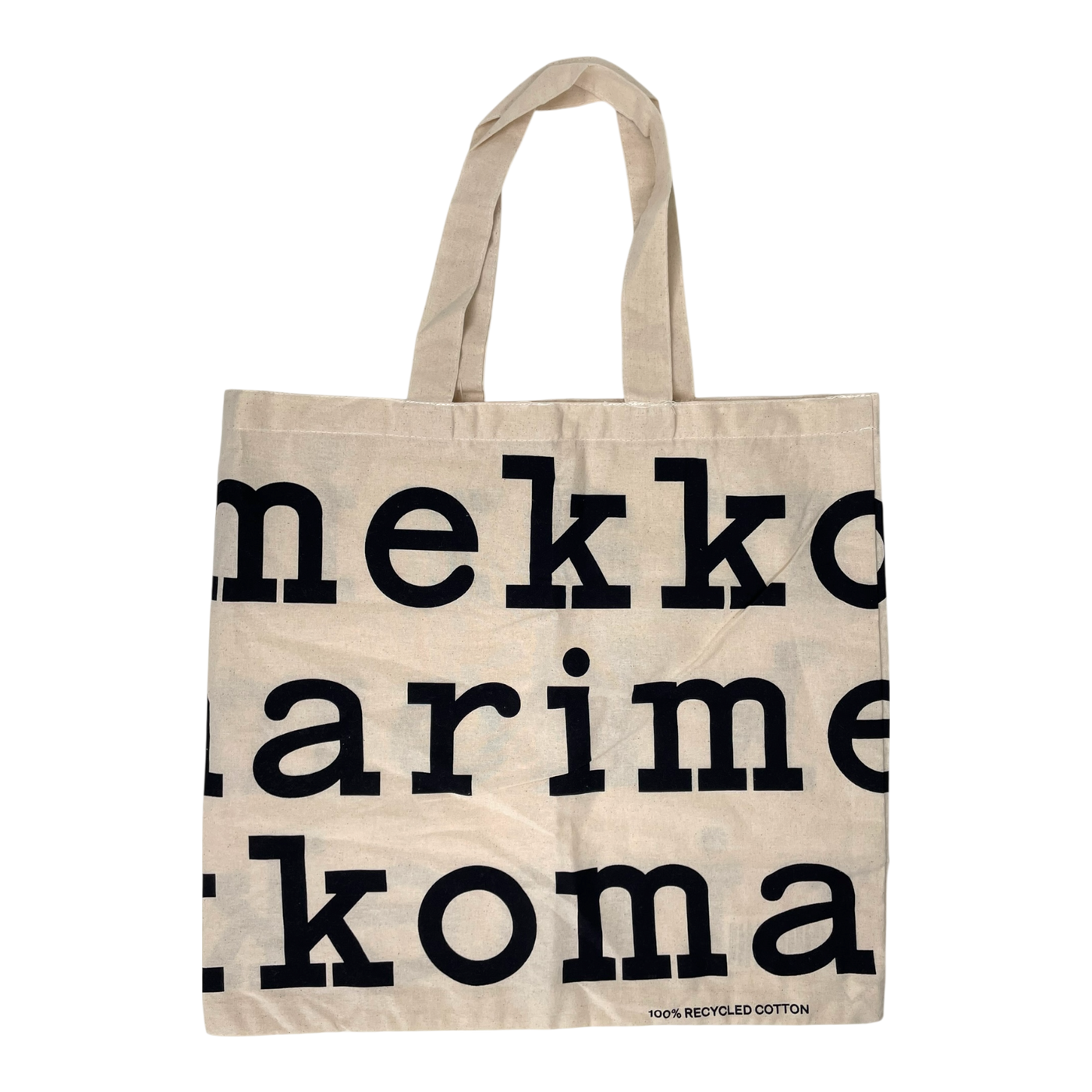 Marimekko logo bag, black | onesize