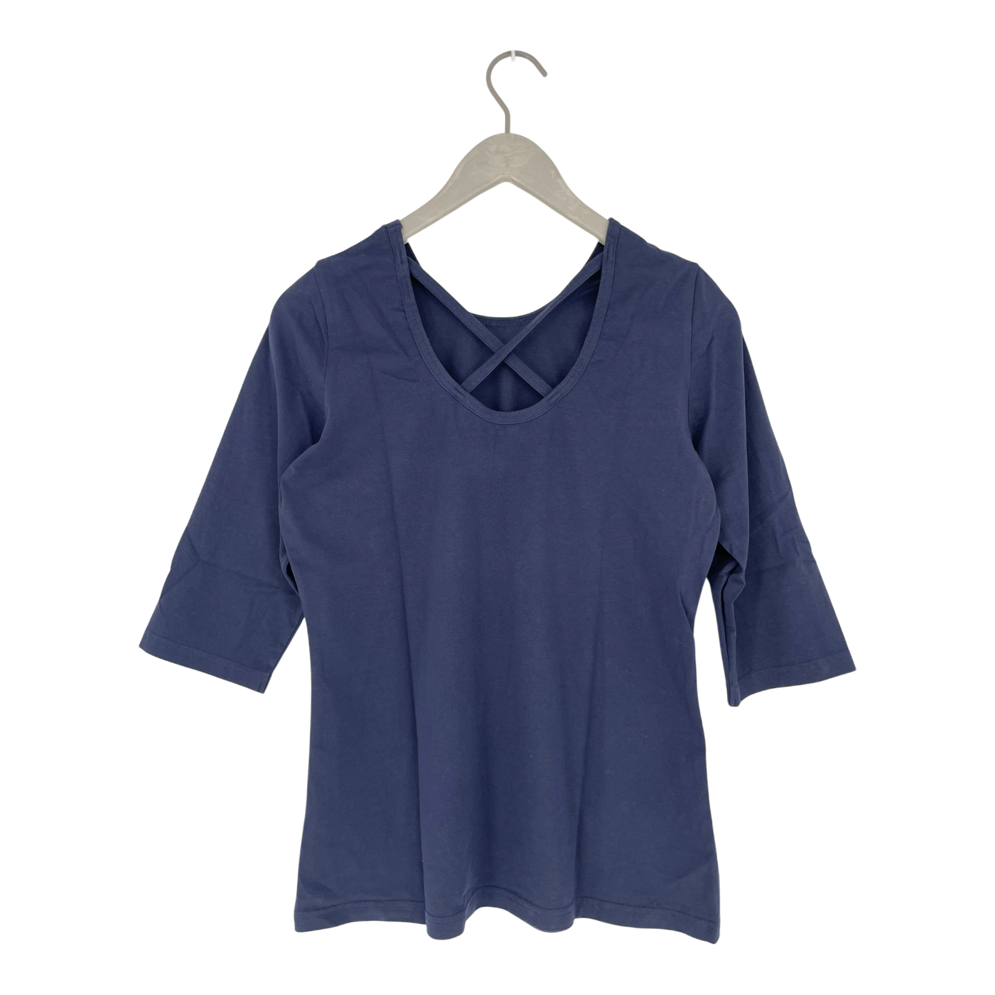 Kaiko cross shirt, blue | woman M
