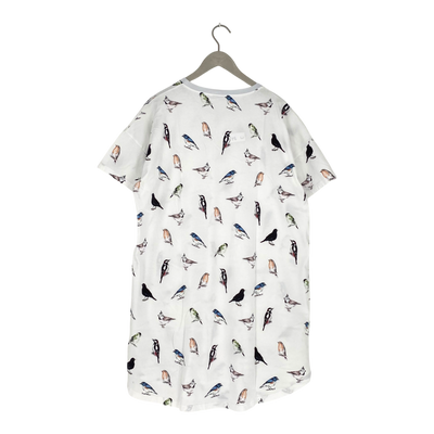 Riva Clothing muisto t-shirt dress, birds | woman XL