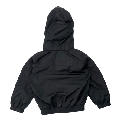 Mini Rodini wind jacket, black | 92/98cm