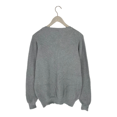 R-Collection knit shirt, grey | unisex S