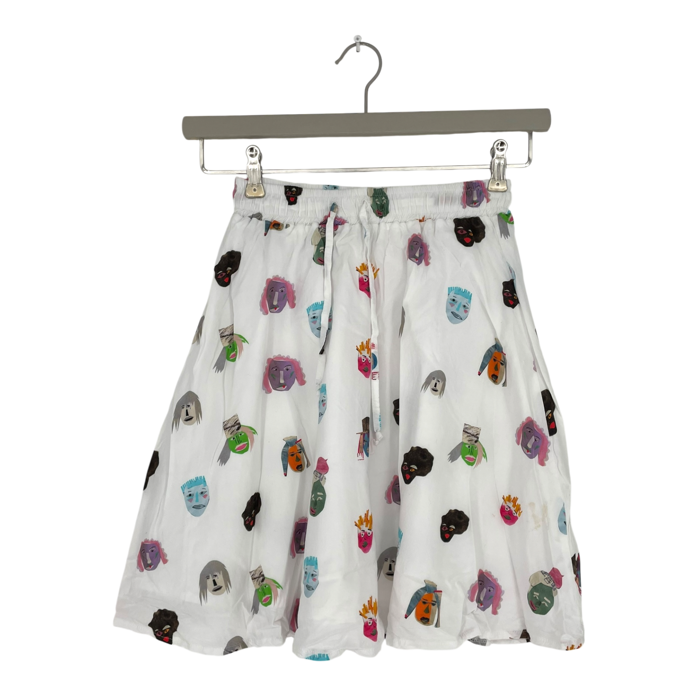R/H studio skirt, faces | woman XS