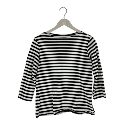 Marimekko stripe shirt, black/white | woman M