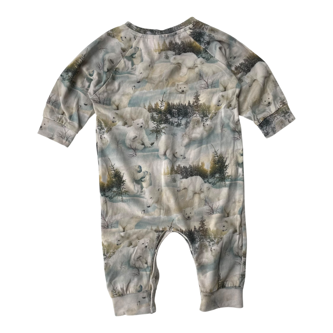 Molo jumpsuit, polar bear | 68cm