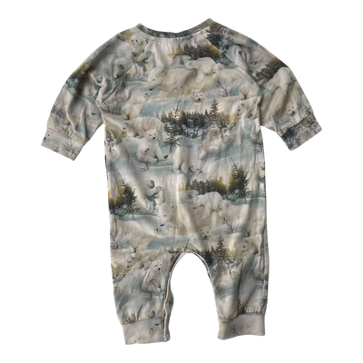 Molo jumpsuit, polar bear | 68cm