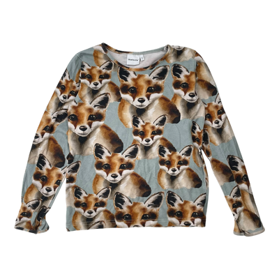 Metsola shirt, fox | 122/128cm