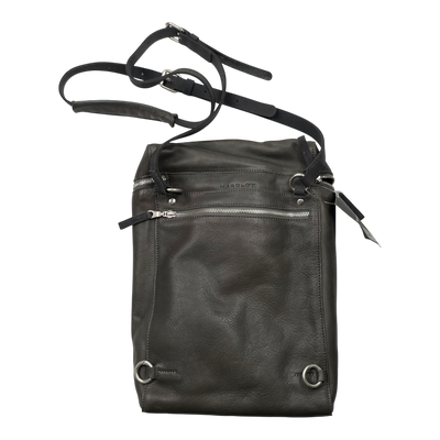 Harold's Bags box backpack, taupe