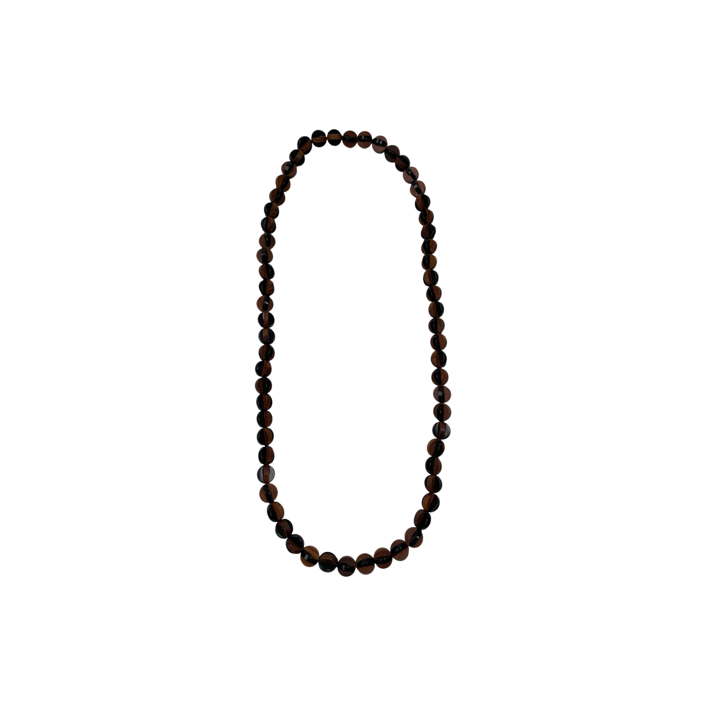 Marimekko iki wooden necklace, brown / black
