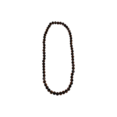 Marimekko iki wooden necklace, brown / black