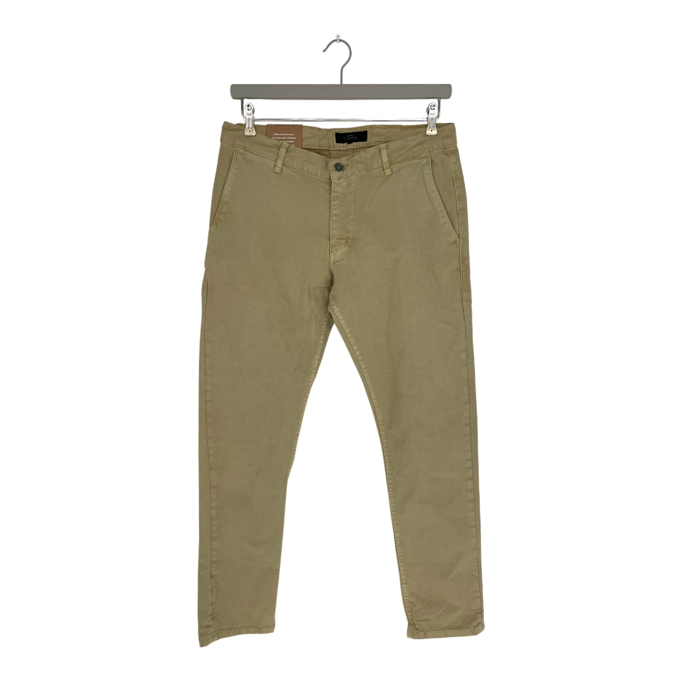 Makia chinos pants, khaki | man 32