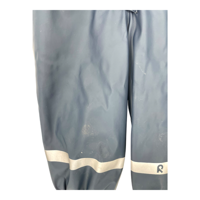 Reima roiske rain overall, blue | 80cm