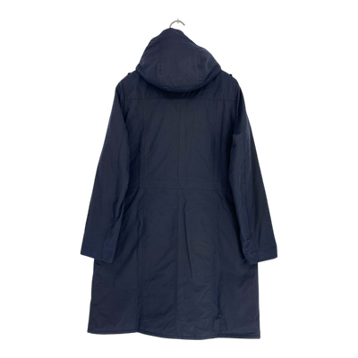 Barbour winterton wax jacket, midnight blue | woman 42