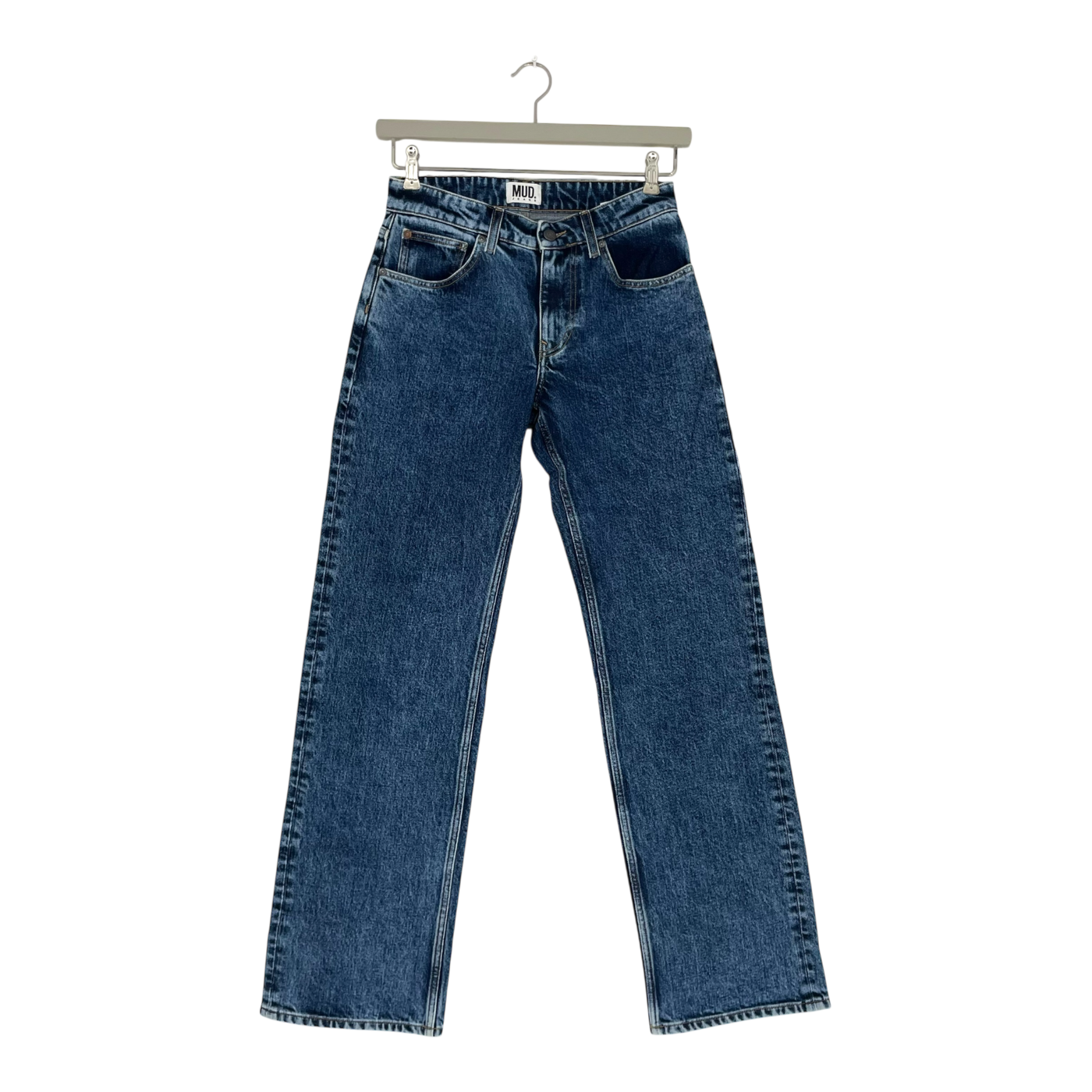 Mud Jeans Carry mid straight jeans, stone vintage | woman 27/34
