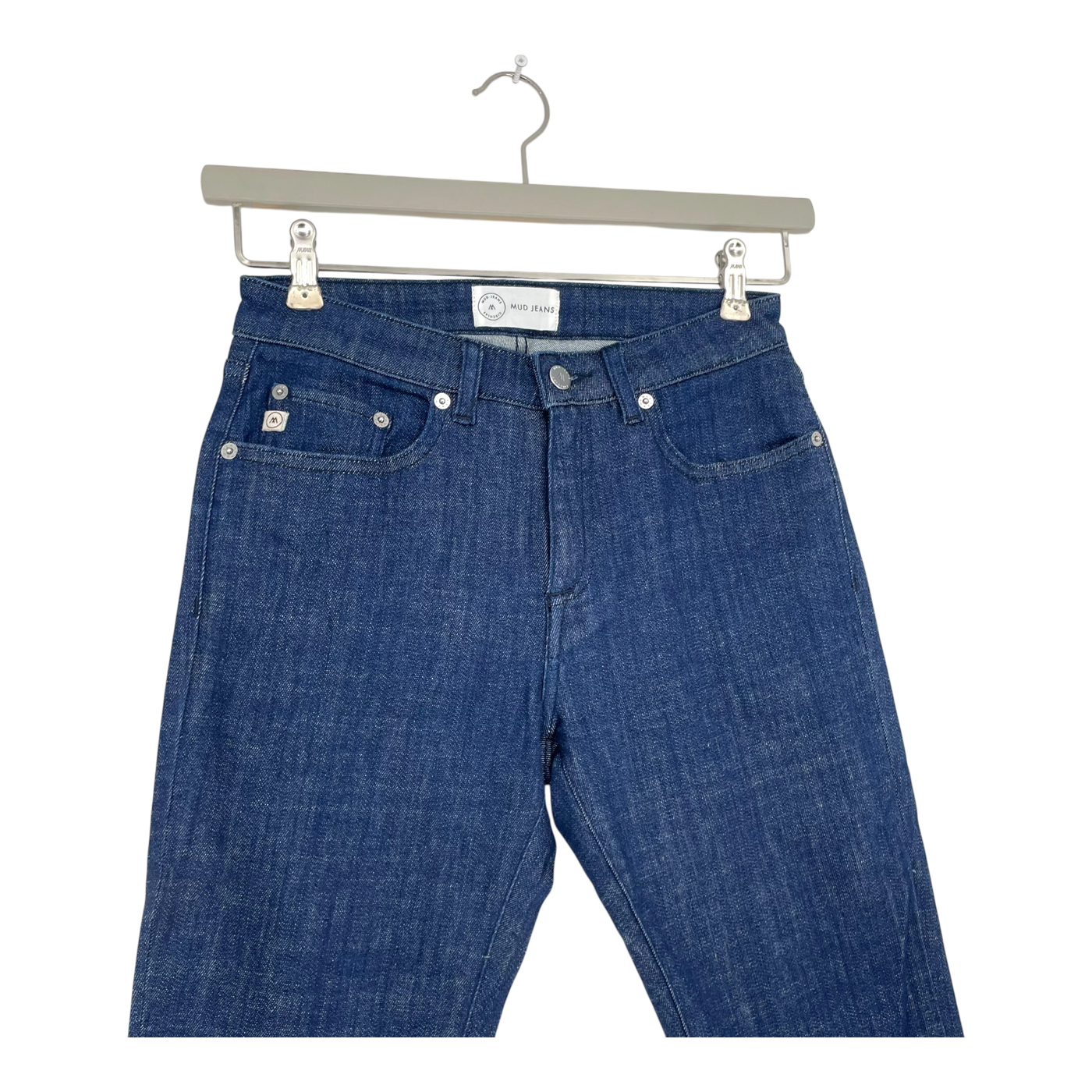 Mud Jeans Faye low slim jeans, dark blue | woman 27/32