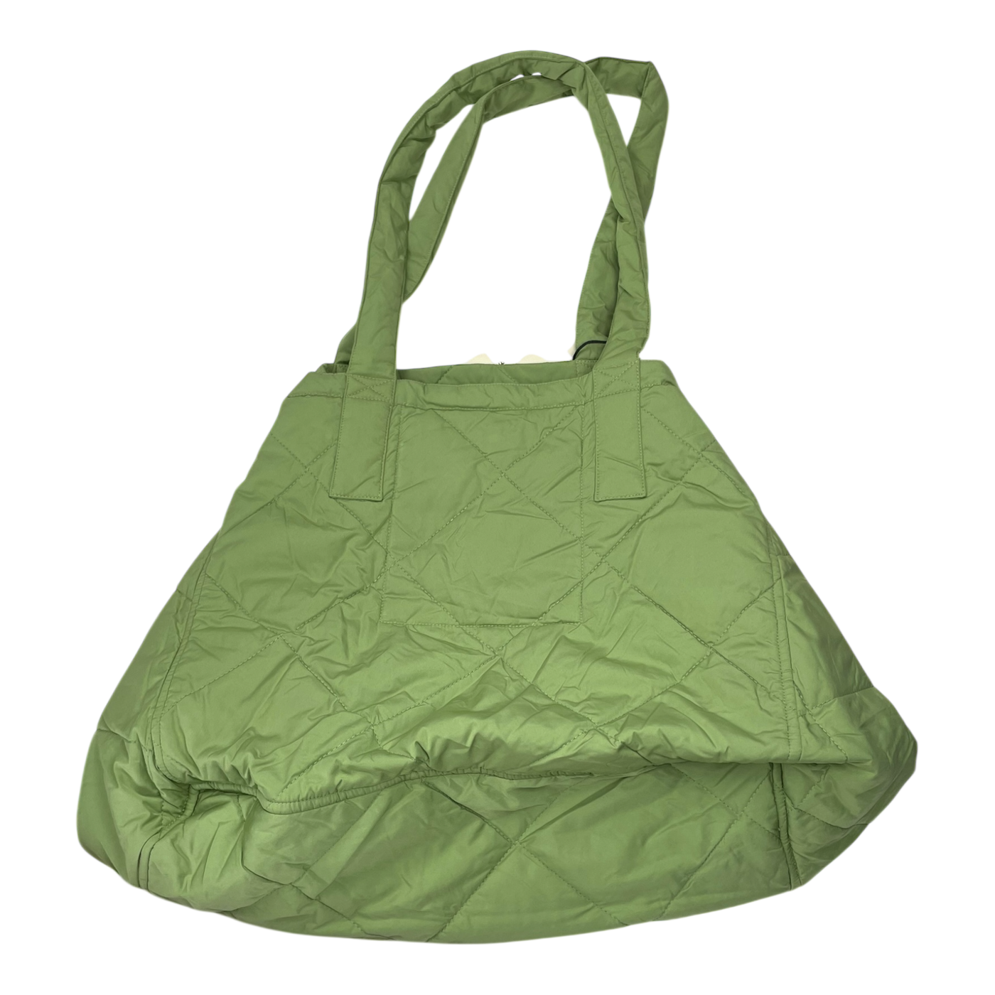 Embassy of Bricks and Logs albi quilted bag, green