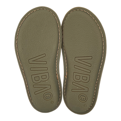 VIBAe Roma leather slippers, fawn tan | 38