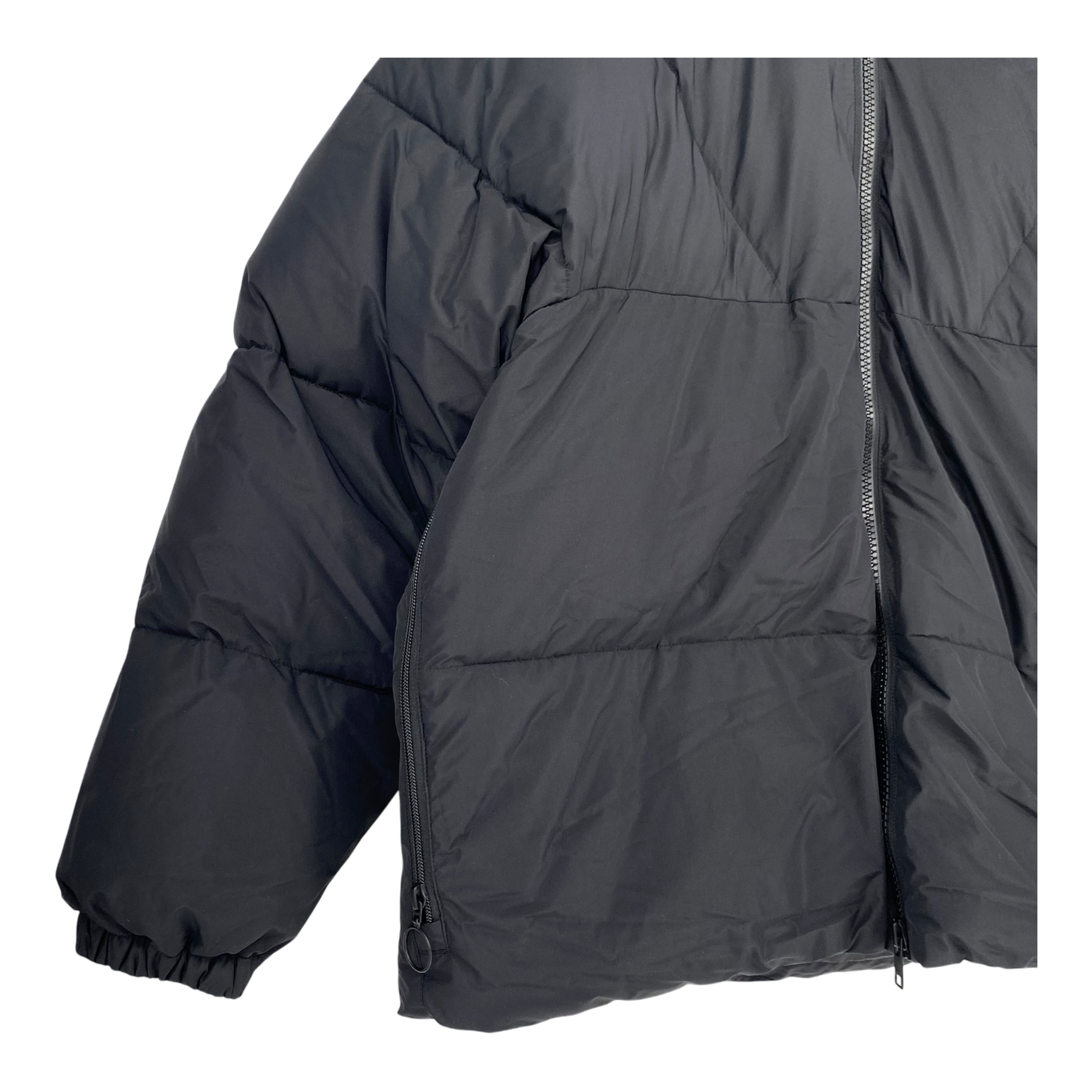 Embassy of Bricks and Logs belmont puffer jacket, black | unisex L