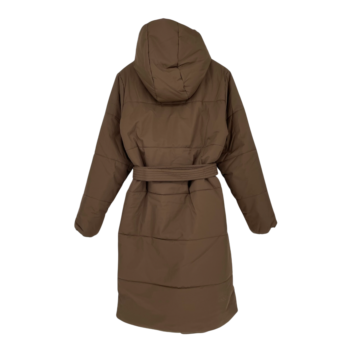 Embassy of Bricks and Logs asby puffer coat, brown | unisex S