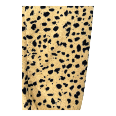 Mini Rodini fleece pants, leopard | 116/122cm