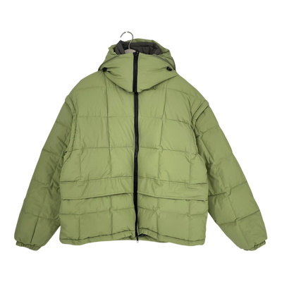 Embassy of Bricks and Logs Nonsan puffer jacket, moss | unisex L