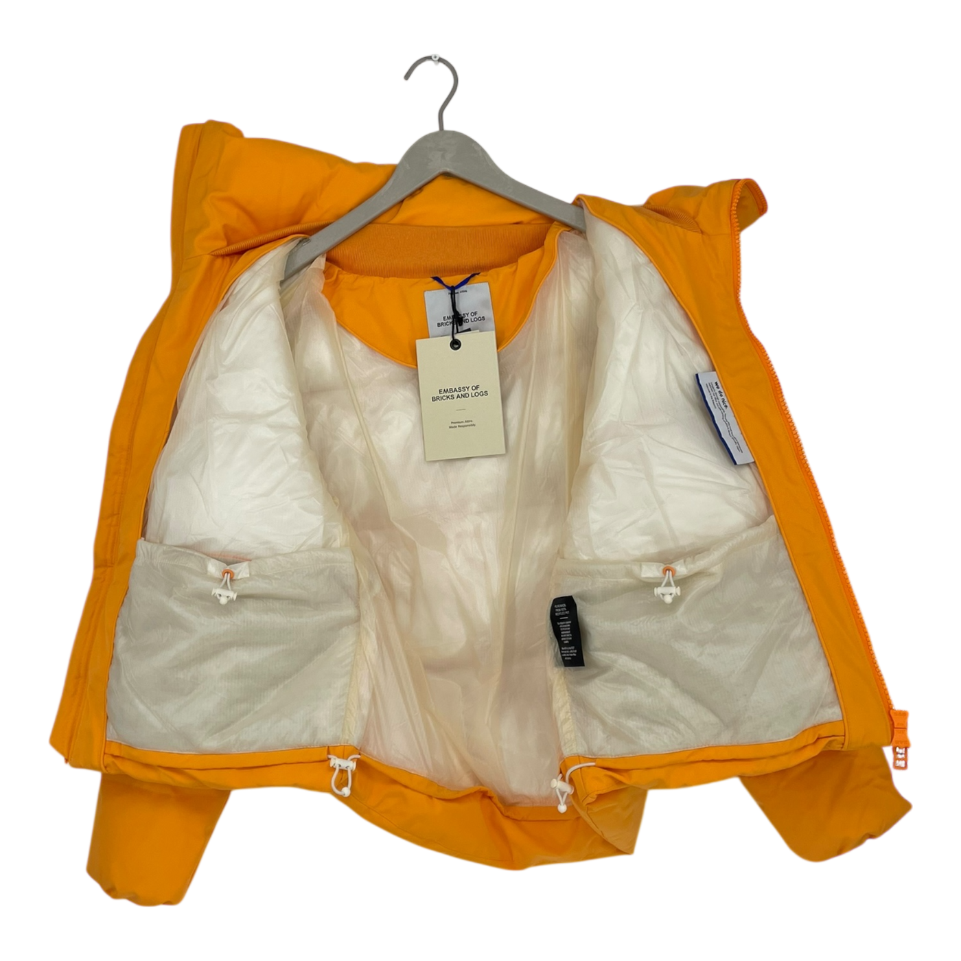 Embassy of Bricks and Logs lyon puffer jacket, sun rise | unisex S