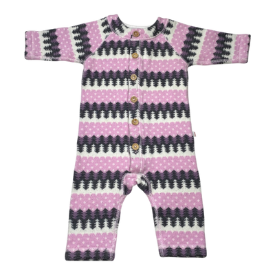 Reima wool jumpsuit, pink | 68/74cm