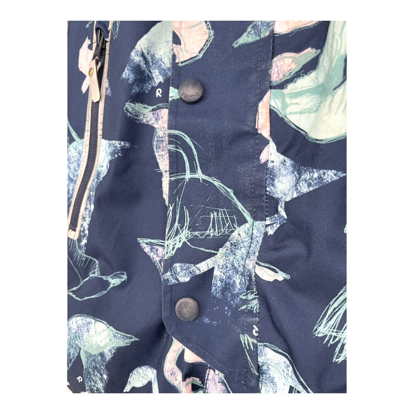 Reima kipina winter overall, birds | 98cm