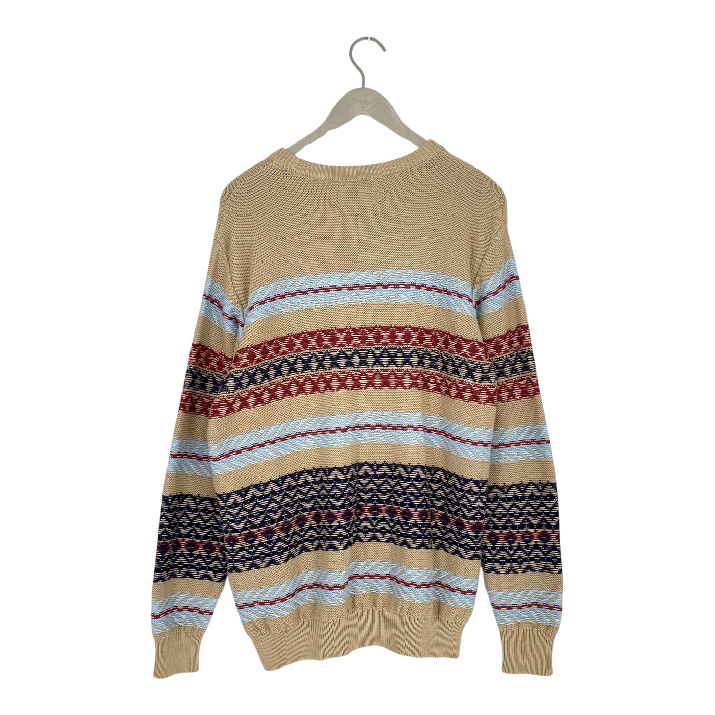 Makia houonds knit sweater, stripes | man M