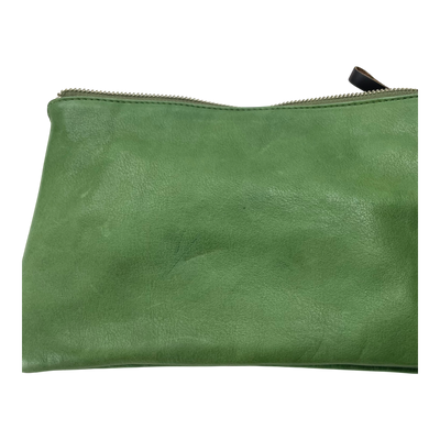 Harold's Bags leather chaza crossbag medium, olive