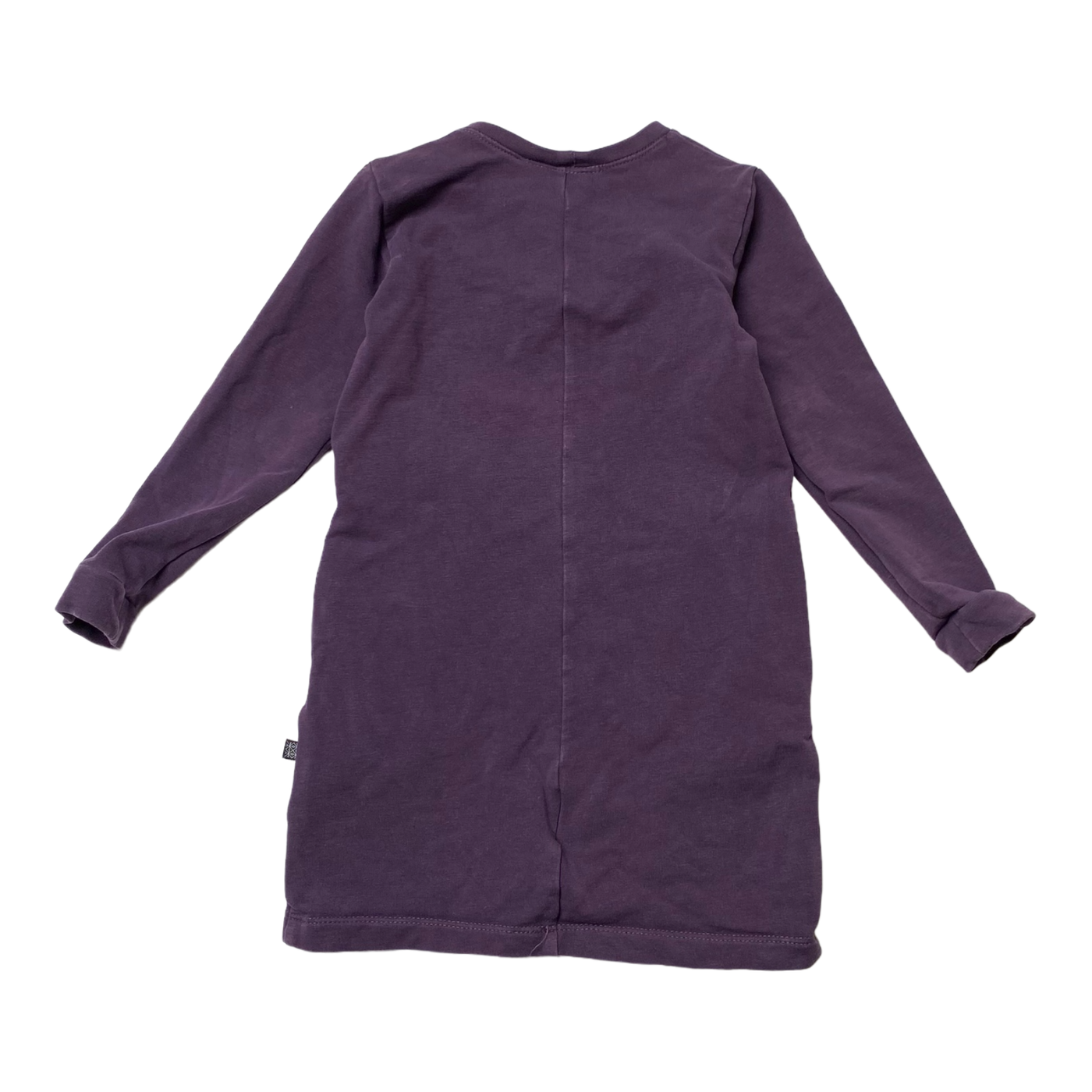 Kaiko frill sweat dress, purple | 98/104cm