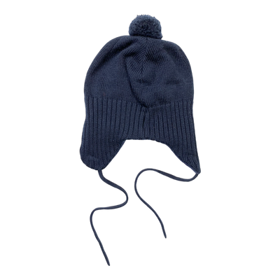 Reima wool beanie, navy blue | 48cm