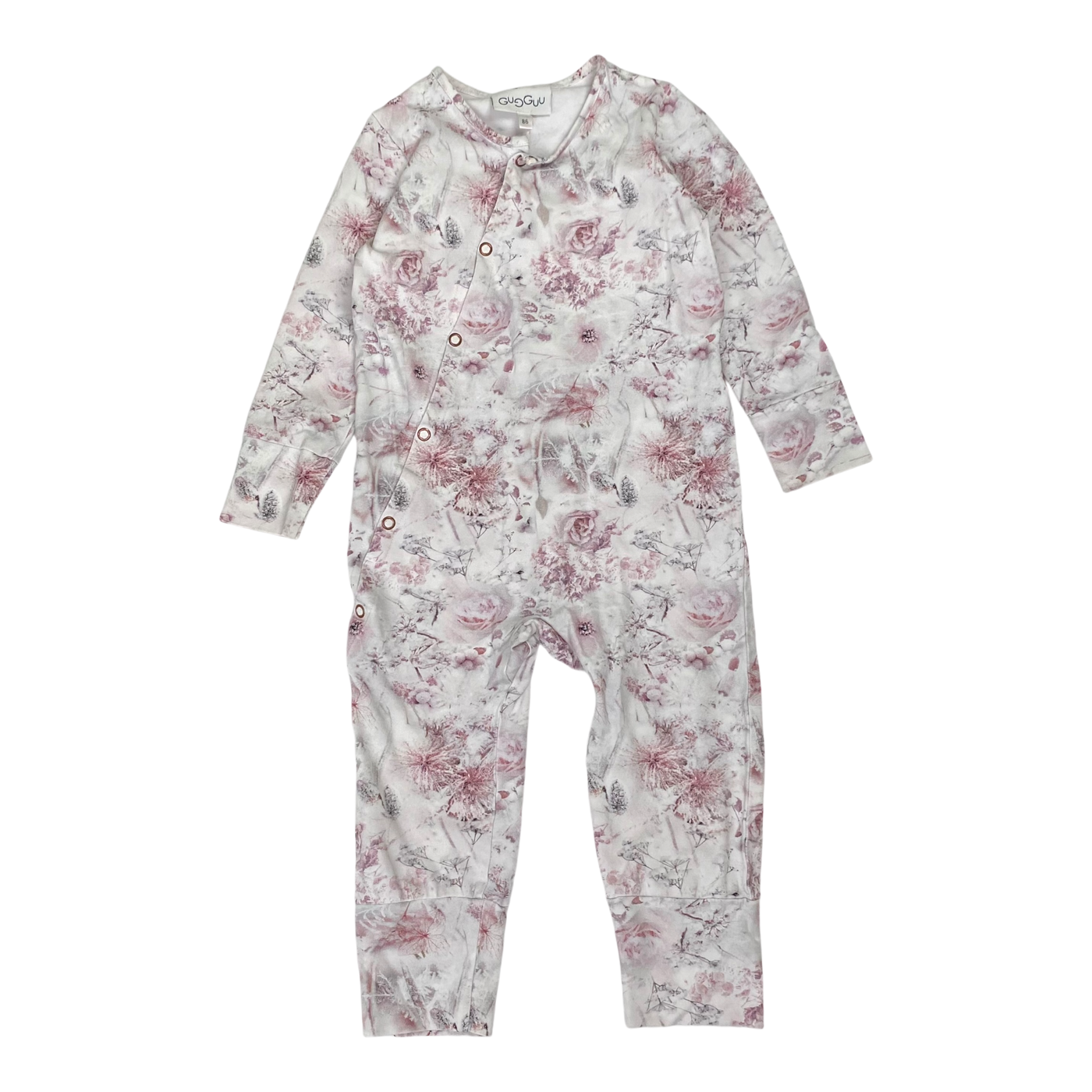 Gugguu tricot jumpsuit, pink | 86cm