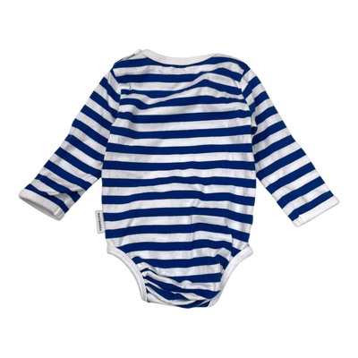 Marimekko Vinde stripe body, blue & white | 68cm