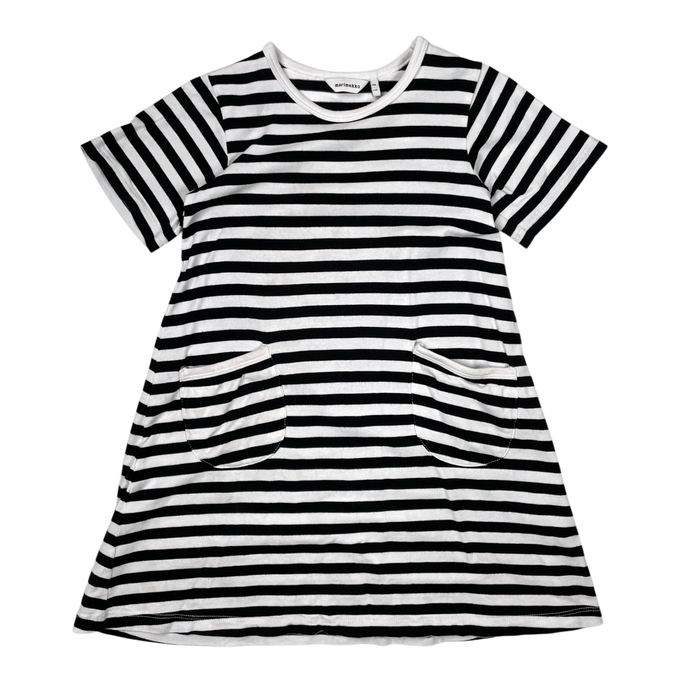 Marimekko ahde tasaraita dress, stripes  | 104/110cm