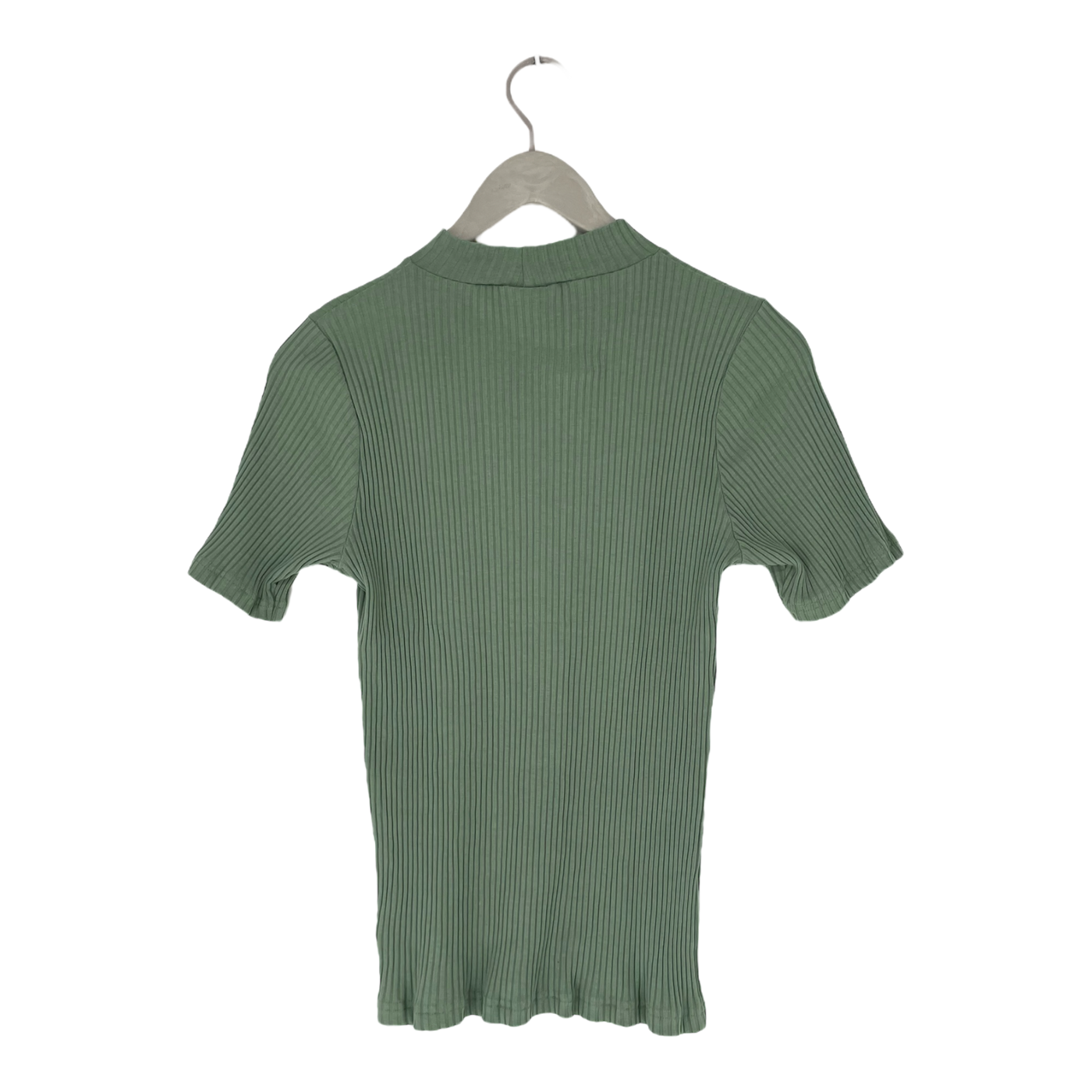 Riva Clothing rib t-shirt, tea green | woman L