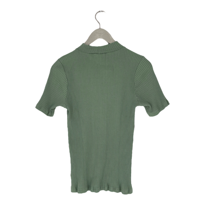 Riva Clothing rib t-shirt, tea green | woman L