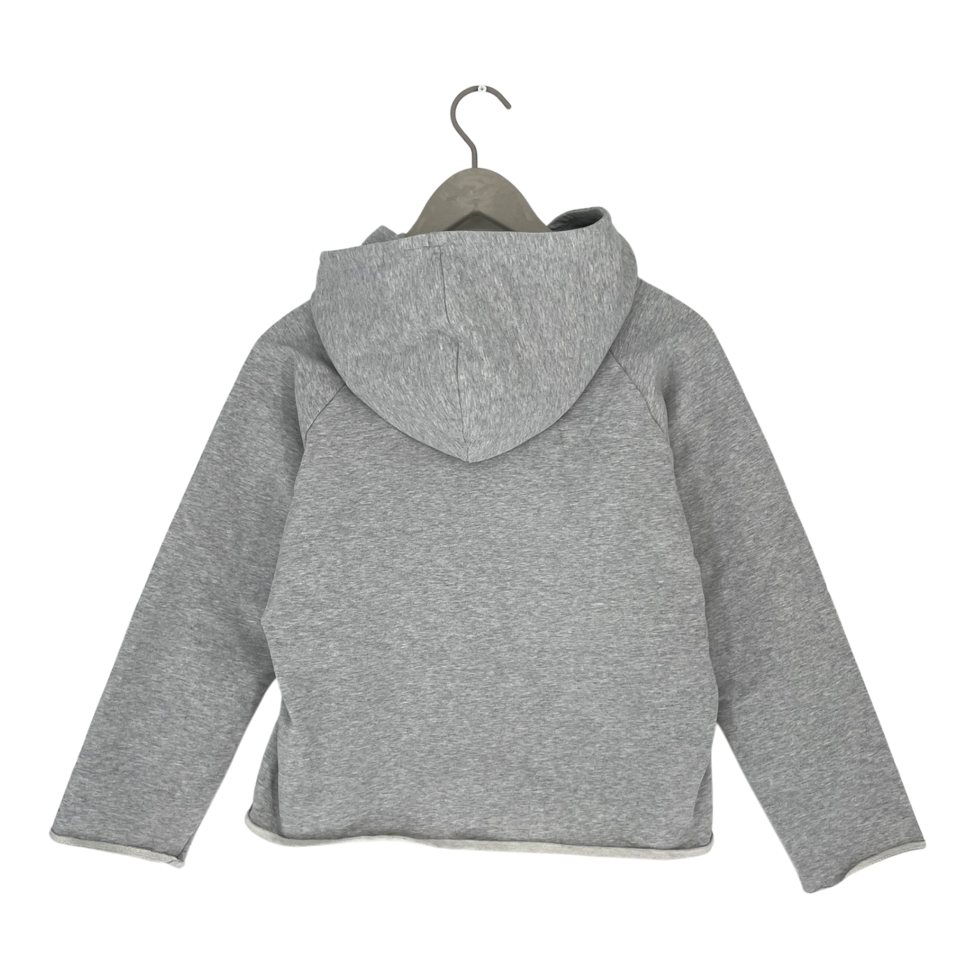 Ommellinen cropped hoodie, grey | woman L