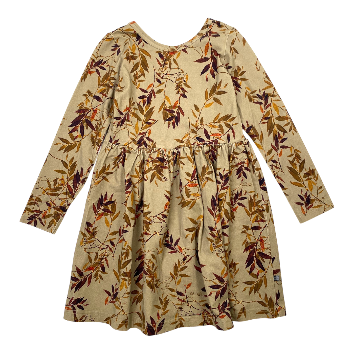 Kaiko dress, golden botany | 110/116cm