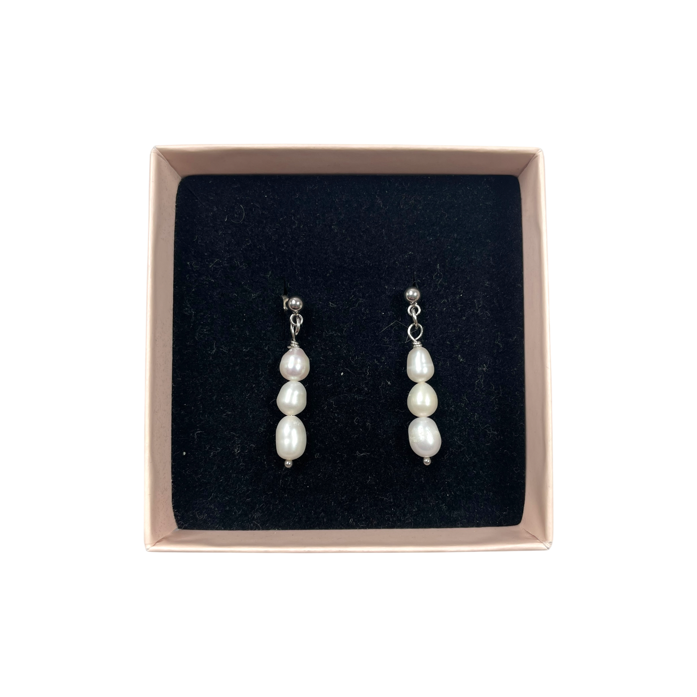 Roosan pujo pearl earrings, white | onesize