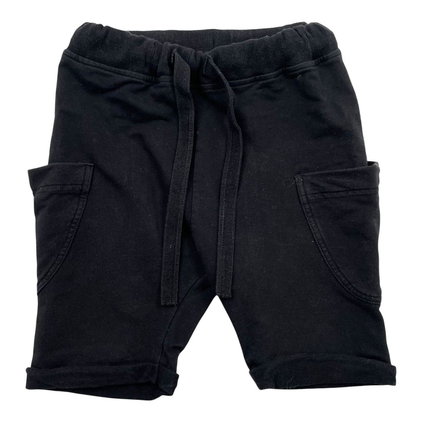 Metsola sweat shorts, black | 98/104cm