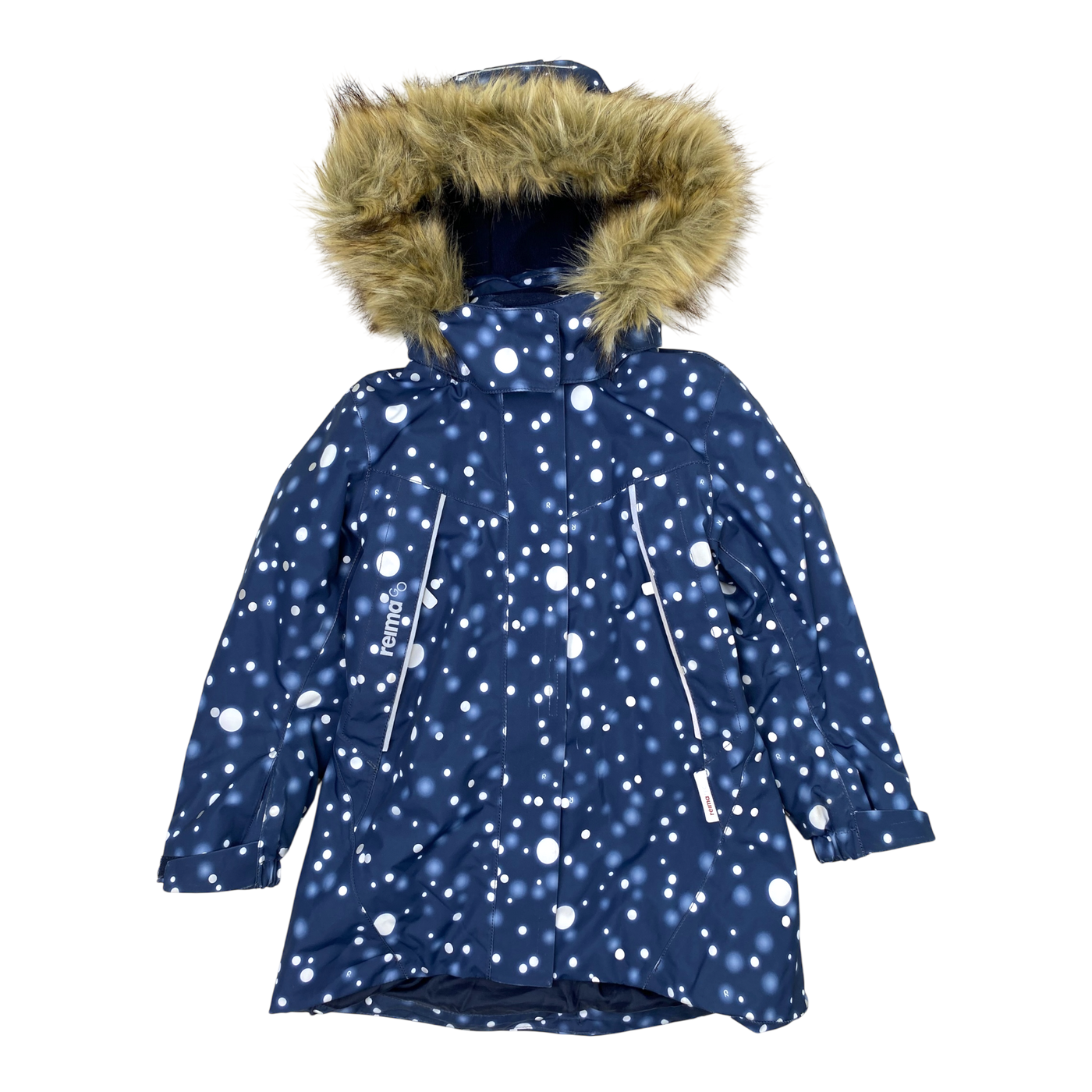 Reima silda winter jacket, dots | 110cm