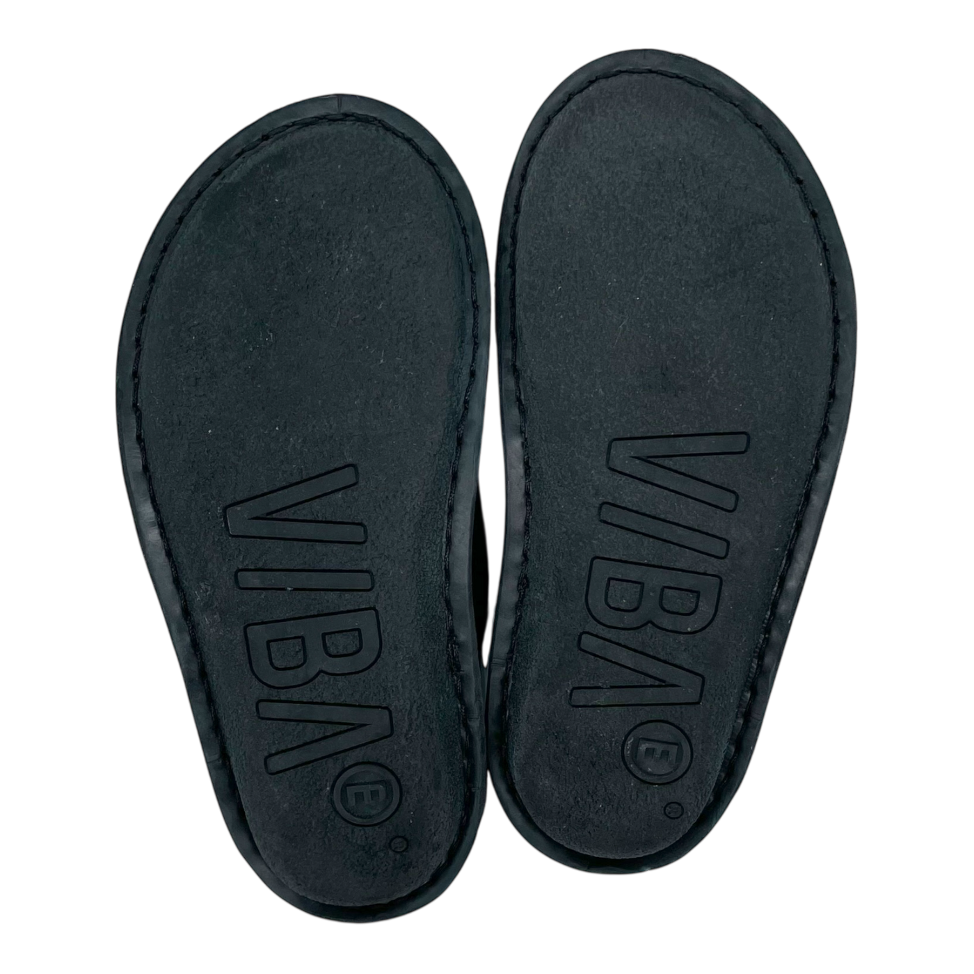 VIBAe Roma leather slippers, preto black | 38