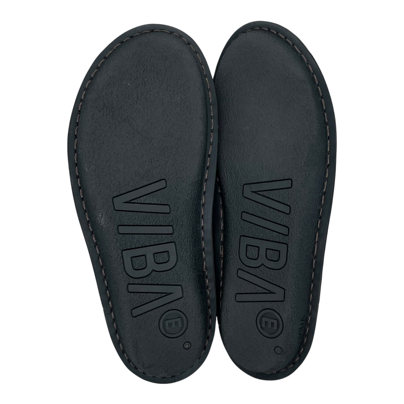 VIBAe Roma leather slippers, cocoa brown | 44