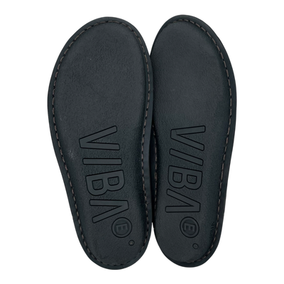 VIBAe Roma leather slippers, cocoa brown | 44
