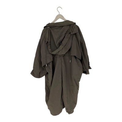 Embassy of Bricks and Logs parka jacket, brown | woman S