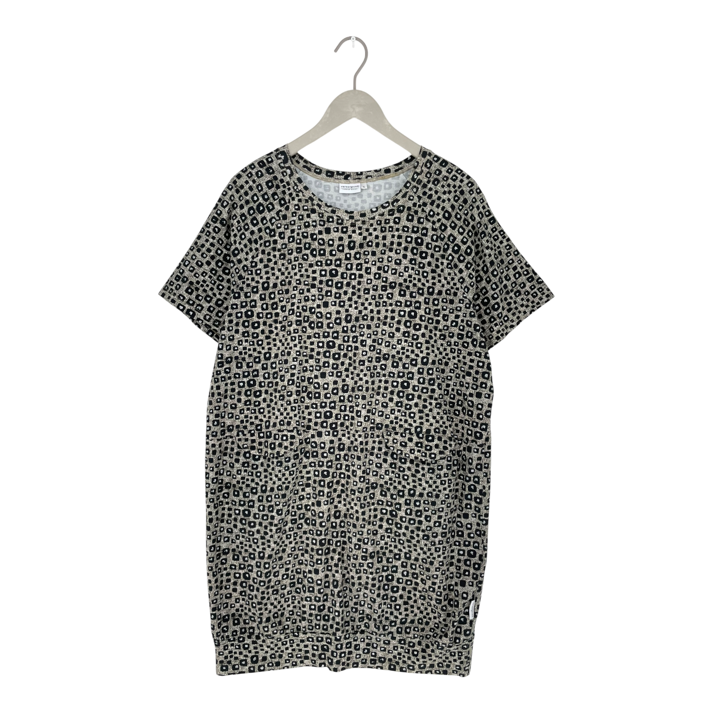 Versonpuoti t-shirt dress, squares | woman XL