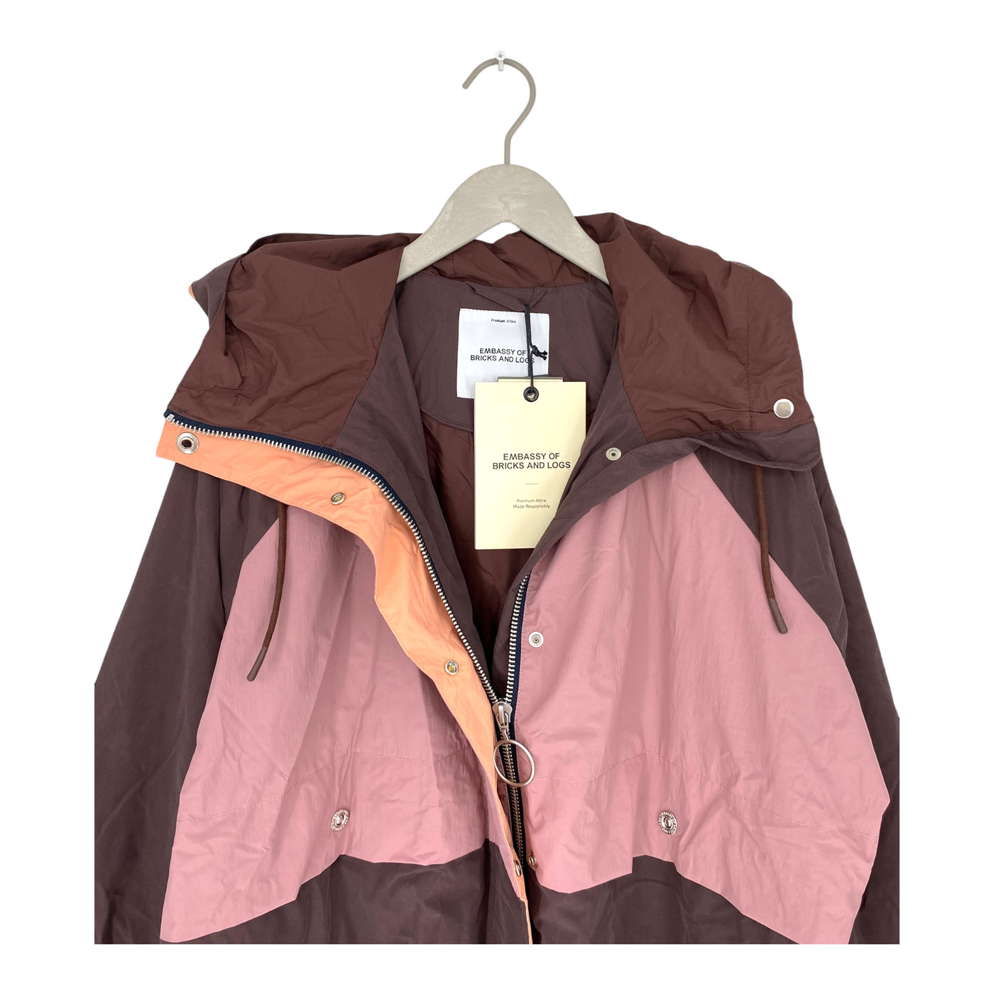 Embassy of Bricks and Logs rimini utility jacket, mauve | woman S