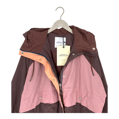 Embassy of Bricks and Logs rimini utility jacket, mauve | woman S
